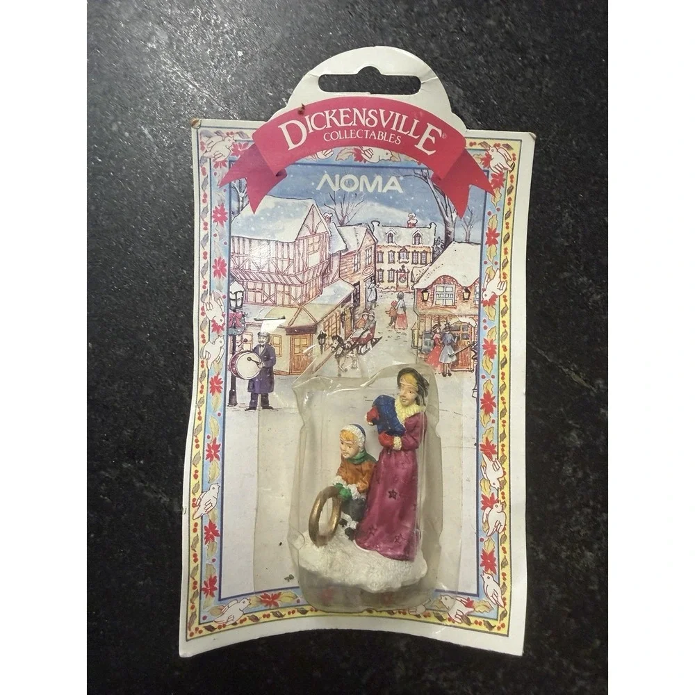 NOMA Dickensville‎ Collectibles Christmas Village Figurines Lot 11 NOS Vintage